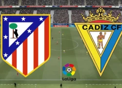Thống kê, lịch sử đối đầu Atlético Madrid đấu với Cádiz